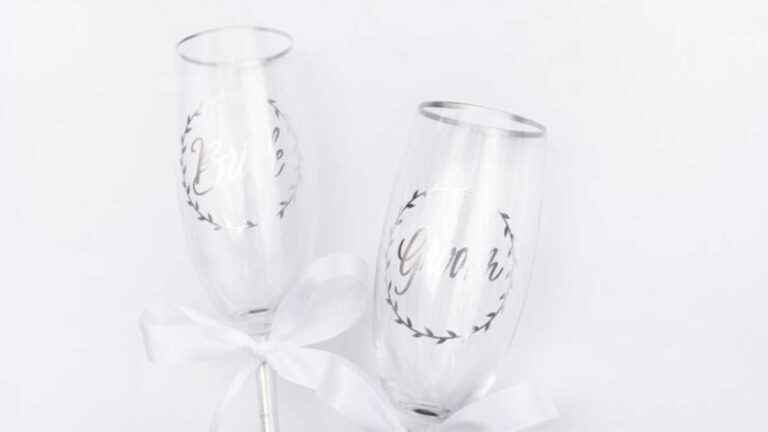 Taça Personalizada para Casamento